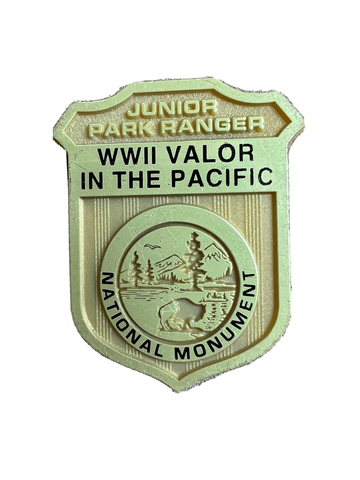 Wwii Valor In The Pacific National Monument Nps Junior Ranger Badge