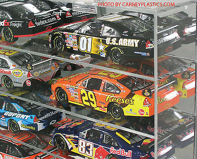 Nascar Diecast Display Case Fits 24 Cars 1:24 Scale