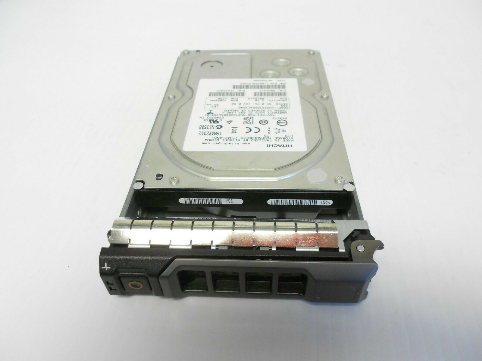 2tb 7.2k Sas 3.5" Hard Drive Fits Dell Server R510 R710 R720 R730 Hot Swap 6gb/s