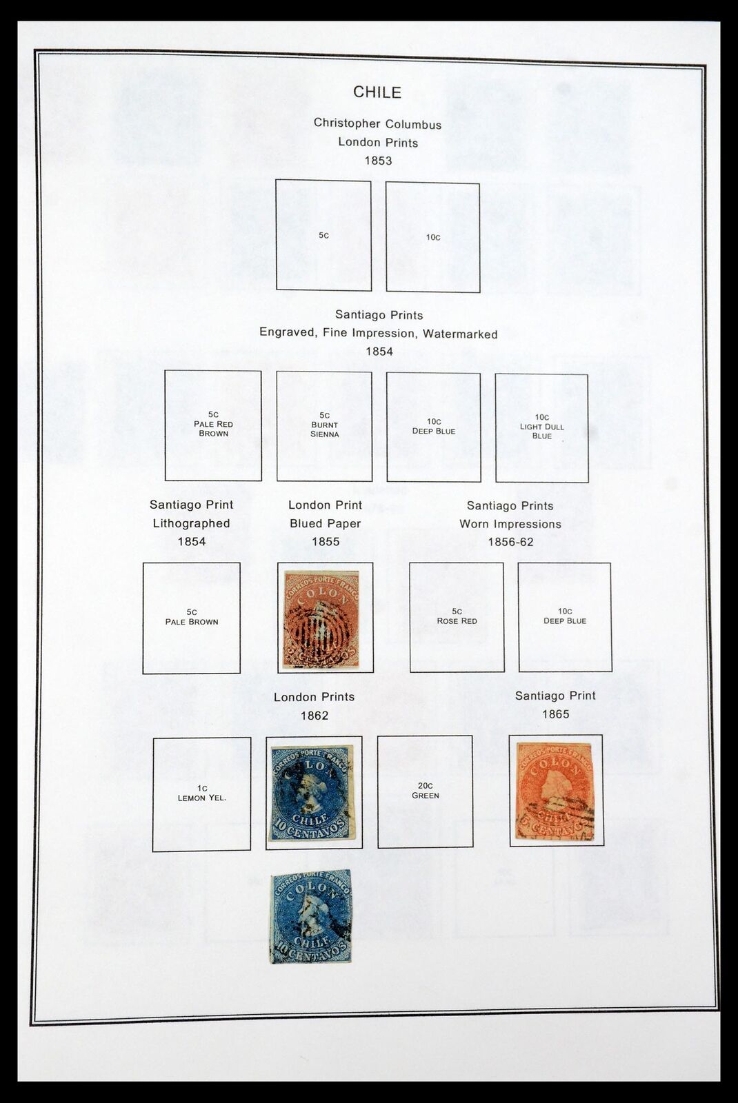 Lot 35688 Stamp Collection Latin America 1860-1980.